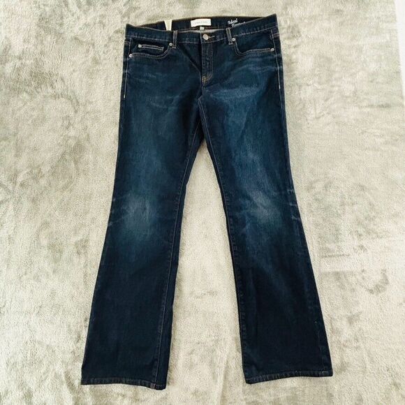 Henry & Belle Ideal Bootcut Jeans Womens 32 Dark Wash Stretch‎ Denim 33" Inseam - Picture 1 of 12